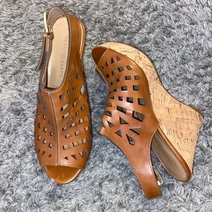 Tan Wedges